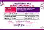 A PARTIR DEL 1º DE ABRIL SE HARÁ EFECTIVO EL PAGO A LOS BECARIOS DE 22AG CON EL PRIMER TRAMO DE AUMENTO  