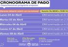 ESTE LUNES COMIENZA EL PAGO A BENEFICIARIOS DEL PROGRAMA EMPEZAR 
