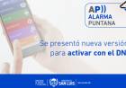 ALARMA PUNTANA: SE PRESENTÓ NUEVA VERSIÓN PARA ACTIVAR CON EL DNI