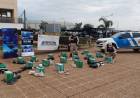 MISIONES: SECUESTRARON MÁS DE 300 KILOS DE DROGA TRAFICADA A TRAVÉS DEL RÍO PARANÁ