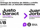 ESTE JUEVES PODRÁN RETIRAR LAS TARJETAS DEL BNA LOS EMPLEADOS PÚBLICOS DE JORBA Y DARACT 