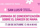 ESTE VIERNES 28 SE REALIZARÁN ACTIVIDADES POR EL MES DE LA SENSIBILIZACIÓN CONTRA EL CÁNCER DE MAMA