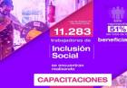 MÁS DEL 50 ? LAS Y LOS BENEFICIARIOS SE CAPACITAN PARA LOGRAR SU INSERCIÓN LABORAL