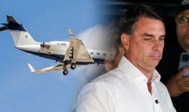 LA FUGA DE FLÁVIO BOLSONARO: VISAS DE TRUMP Y UN AVIÓN EN IGUAZÚ