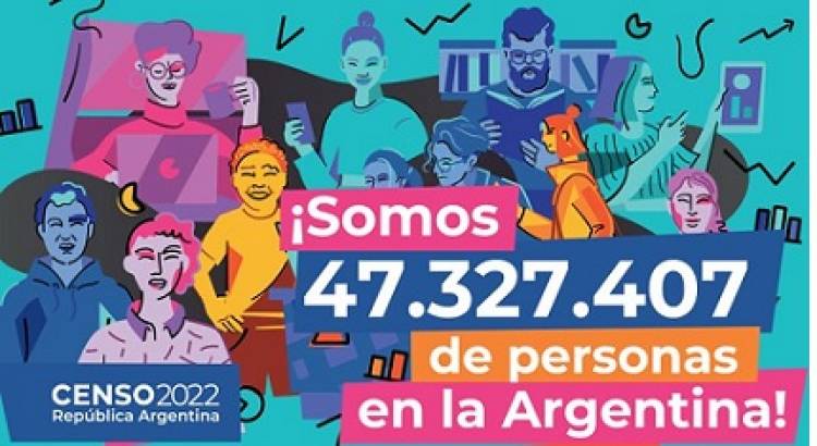 LA POBLACIÓN ARGENTINA ES DE 47.327.407 PERSONAS