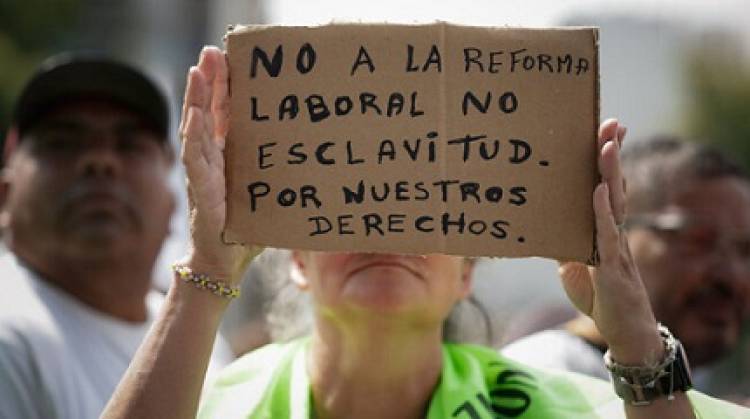 REFORMA LABORAL. EL PRIMER PASO A LA ESCLAVITUD